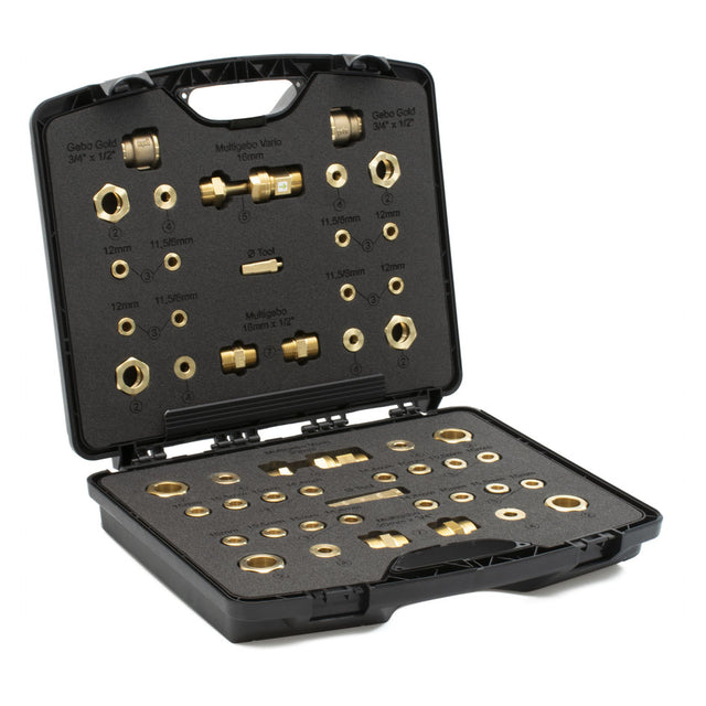 Coffret de réparation de la marque Gebo (Gamme Multigebo) pour les tubes multicouches