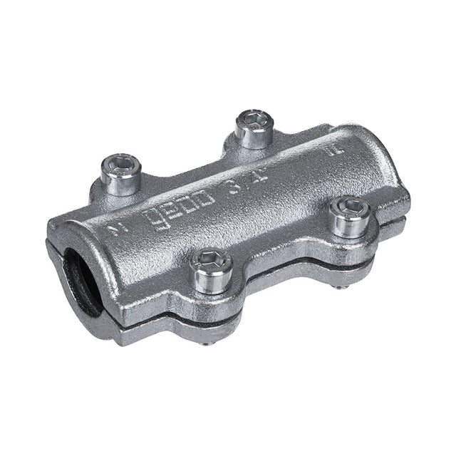 Collier de réparation long de la marque Gebo (Gamme Gebo Clamps) pour tubes en acier