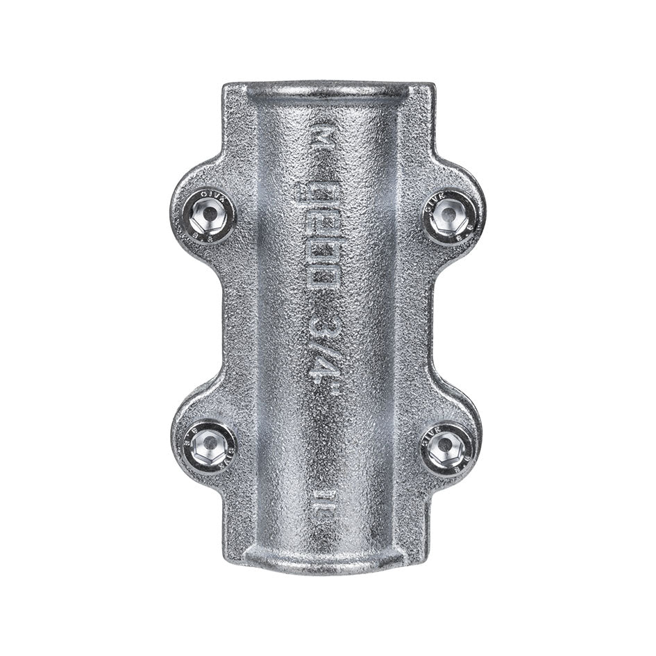 Collier de réparation long de la marque Gebo (Gamme Gebo Clamps) pour tubes en acier pour les plombiers et chauffagistes