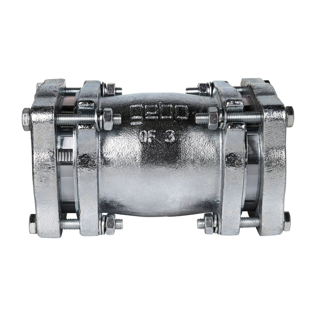 Raccord à compression Gebo Original manchon droit pour tubes en acier pour l'air comprimé et l'eau de chauffage