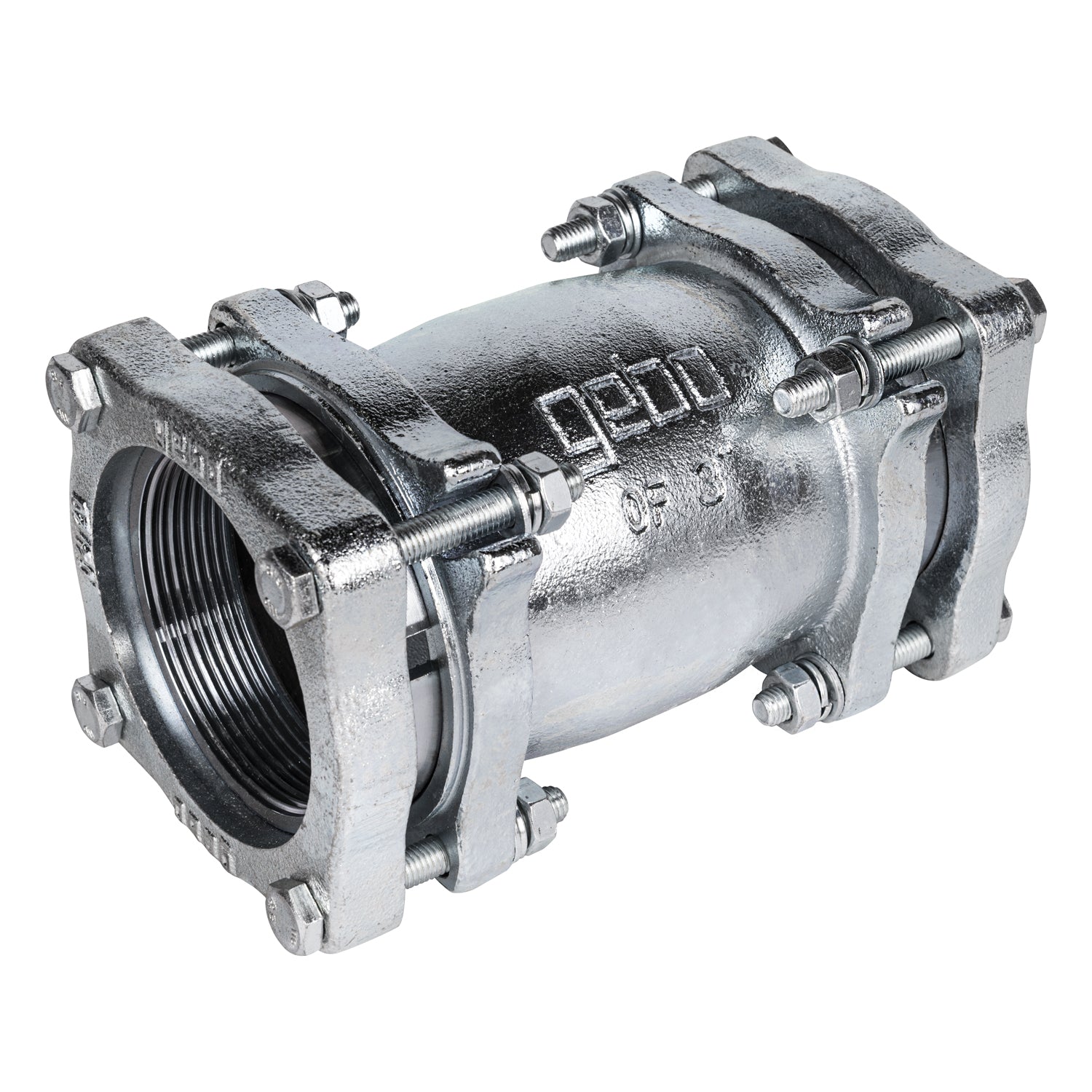 Raccord à compression de la marque Gebo (Gamme Gebo Original) manchon droit pour tubes en acier