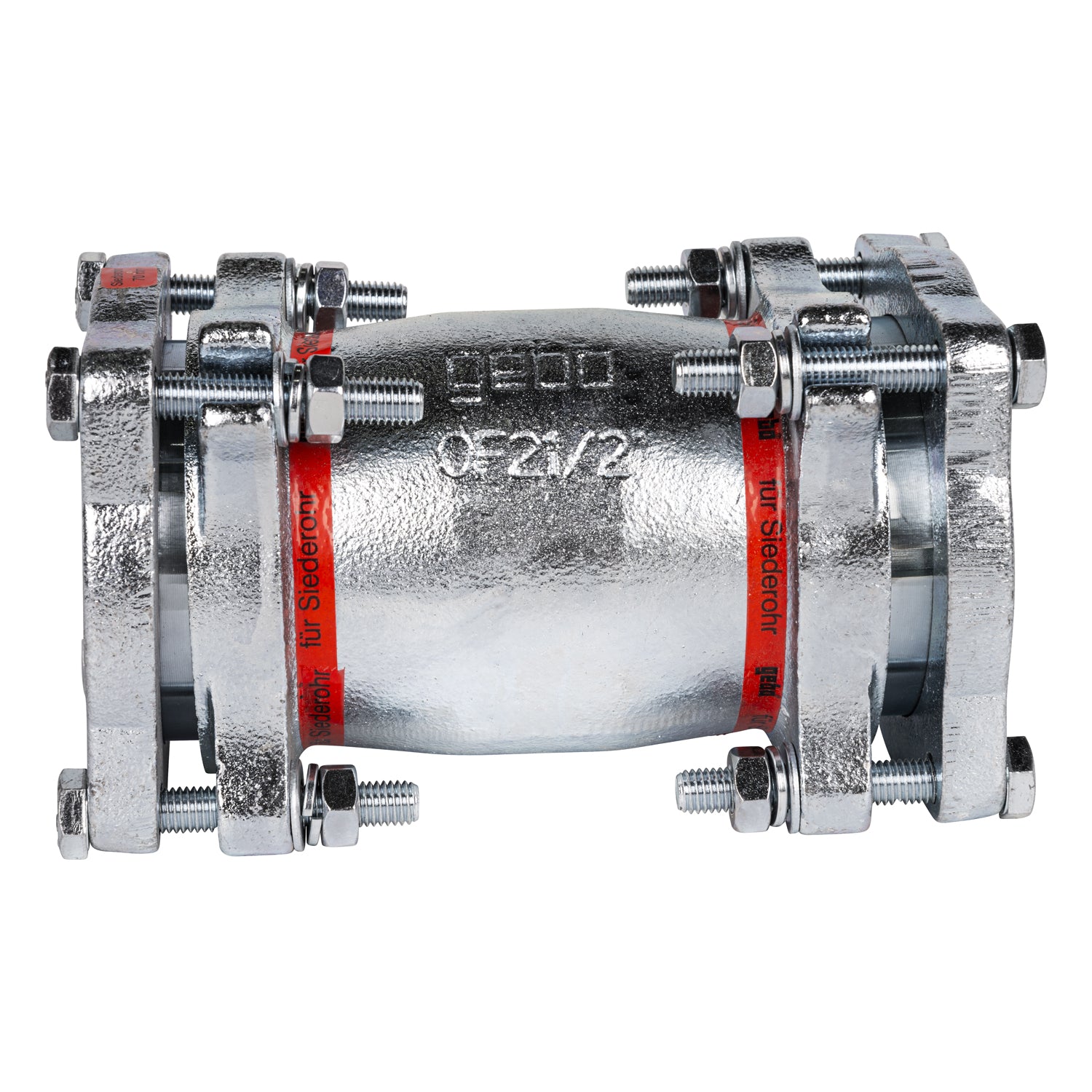 Raccord à compression Gebo manchon droit pour tubes en acier noir