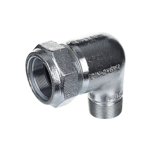 Raccord à compression de la marque Gebo (Gamme Gebo Original) coude filetage mâle pour tubes en acier