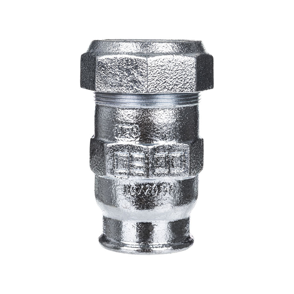 Raccord à compression Gebo Original taraudage femelle pour tubes en acier pour l'air comprimé et l'eau de chauffage