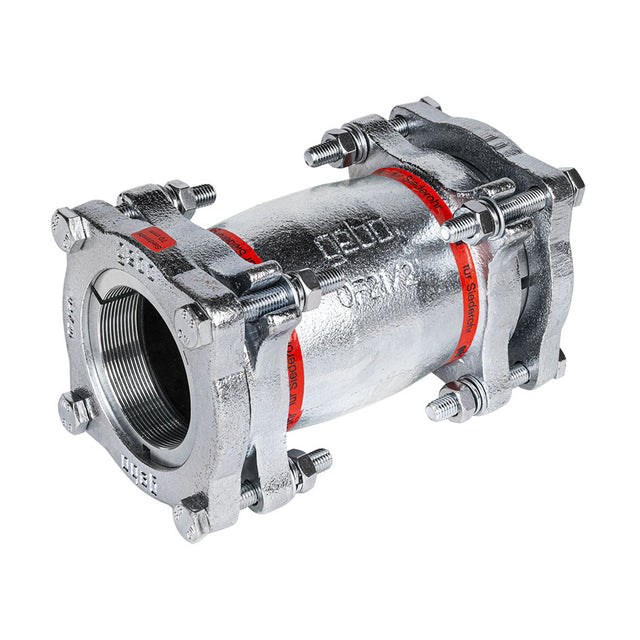 Raccord à compression de la marque Gebo (Gamme Gebo Original) manchon droit pour tubes en acier noir