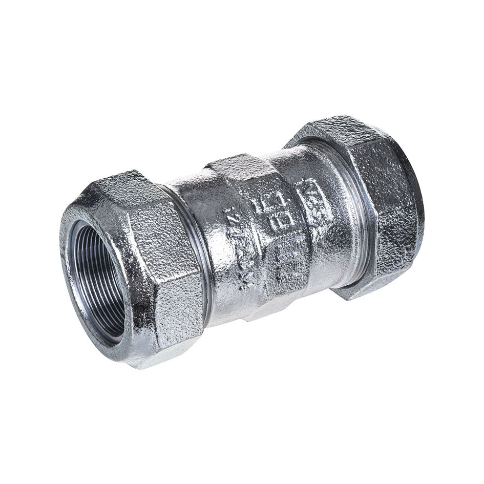 Raccord à compression de la marque Gebo (Gamme Gebo Original) manchon droit pour tubes en acier