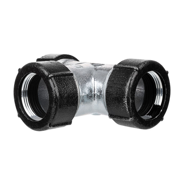 Raccord à compression Gebo Quick Té 3 côtés pour tubes en acier et PE pour plombiers