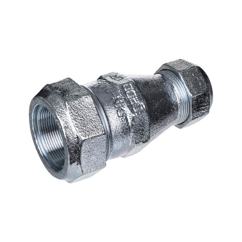 Raccord à compression - Manchon réduit - Tubes acier