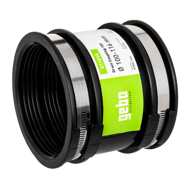 Raccord standard droit Gebo Flex pour eaux usées