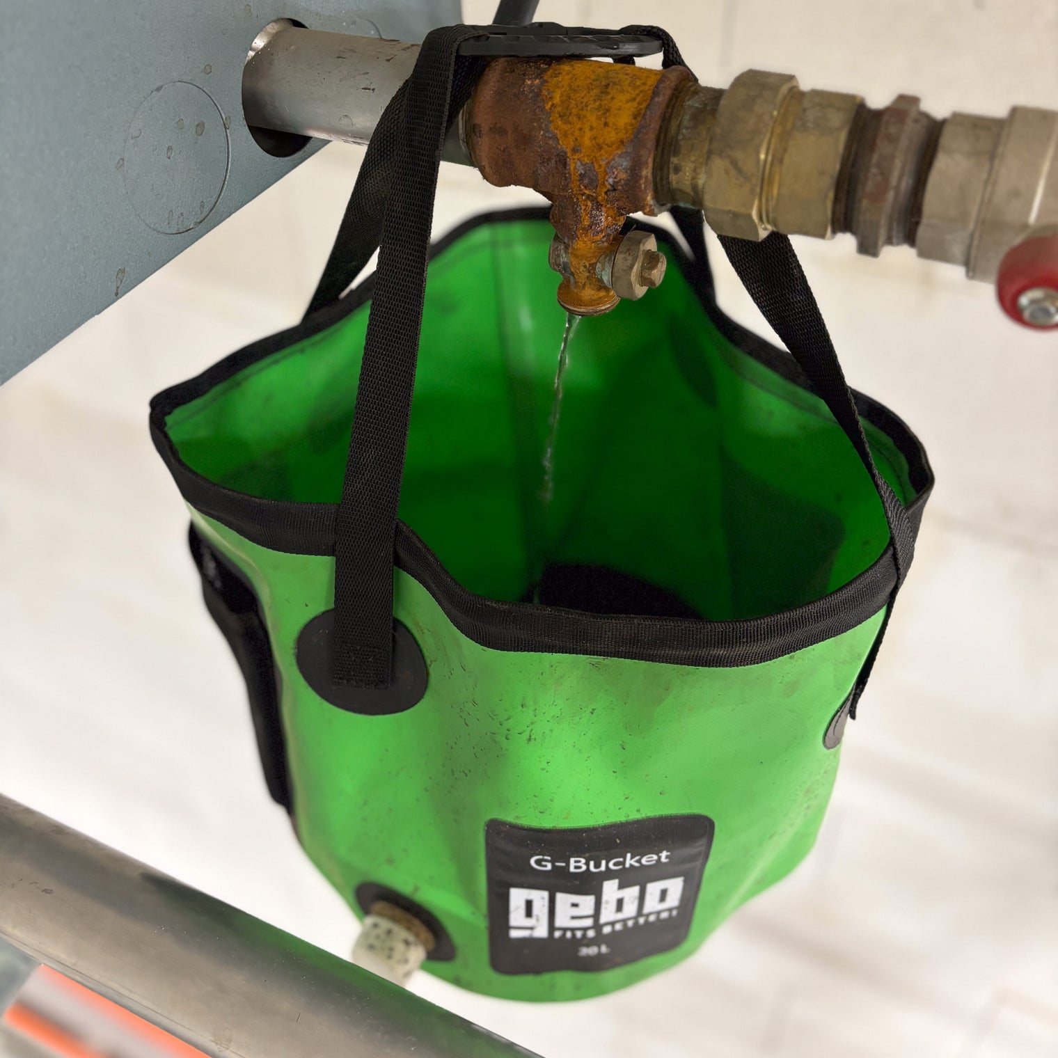 KIT Standard - Seau G-Bucket 20L - Pompe - Bloc alimentation