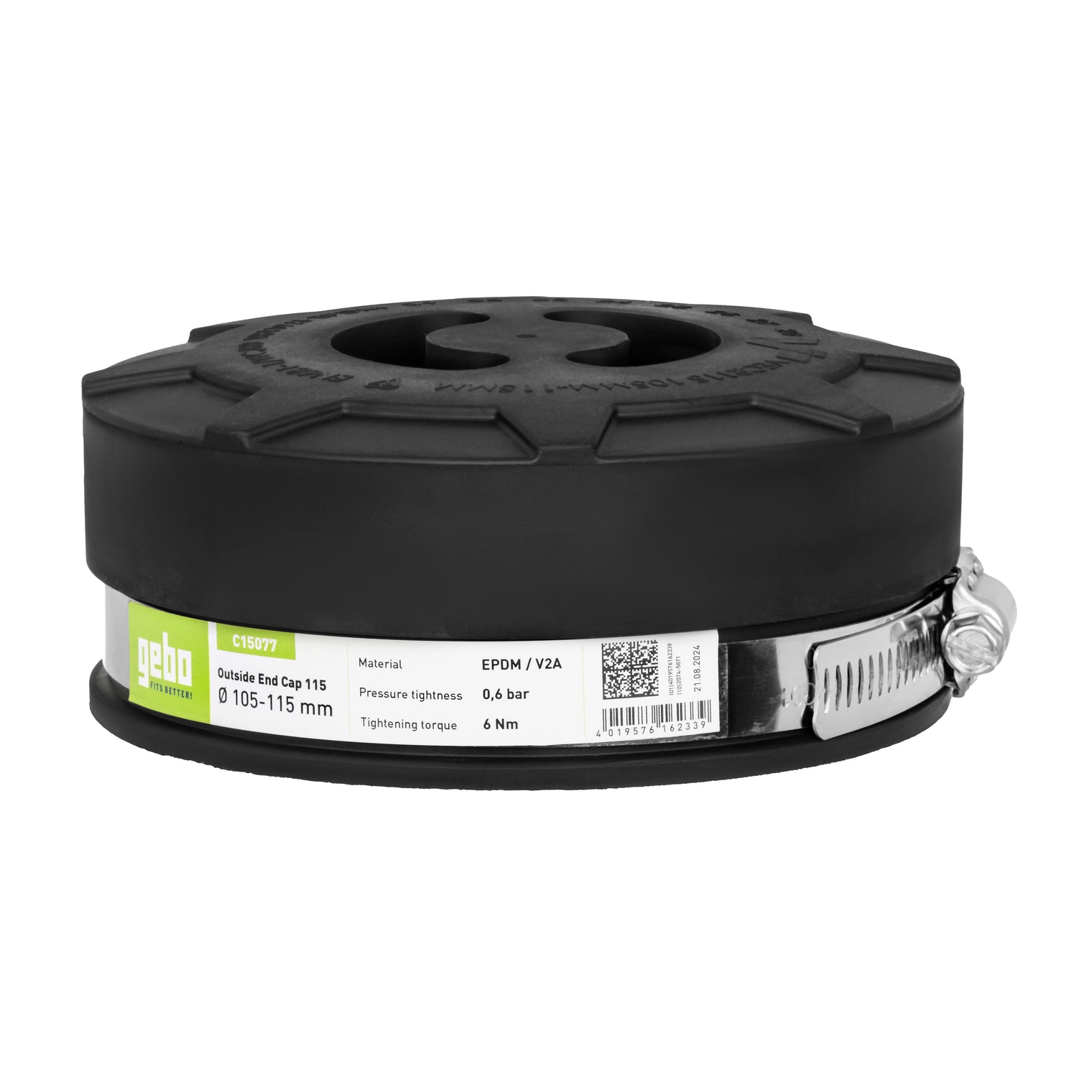 Bouchon extérieur Gebo Flex pour eaux usées