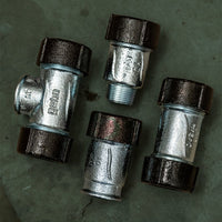 Raccord à compression - Té compression 3 côtés - Tubes acier et PE