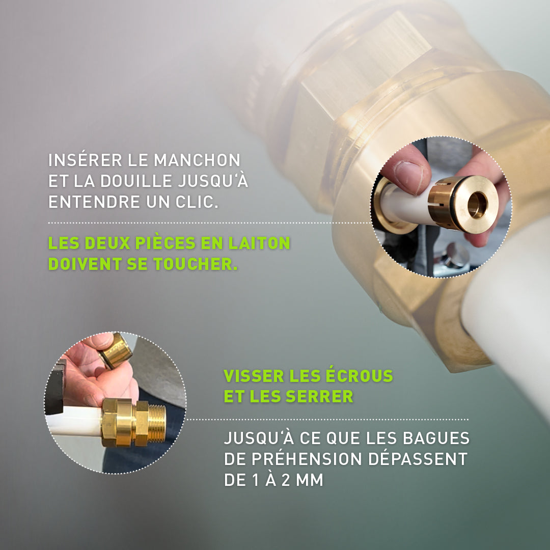 Coffret de réparation - Tubes multicouche