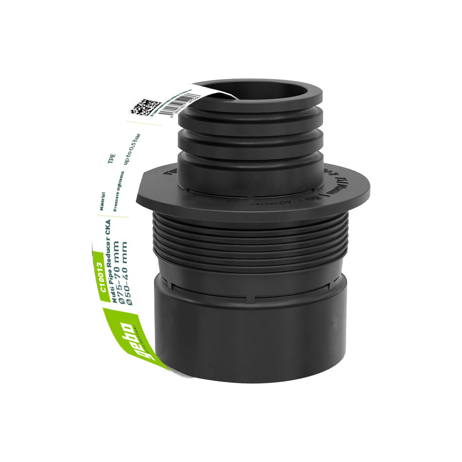 Raccord multi-tuyaux Gebo Flex pour eaux usées