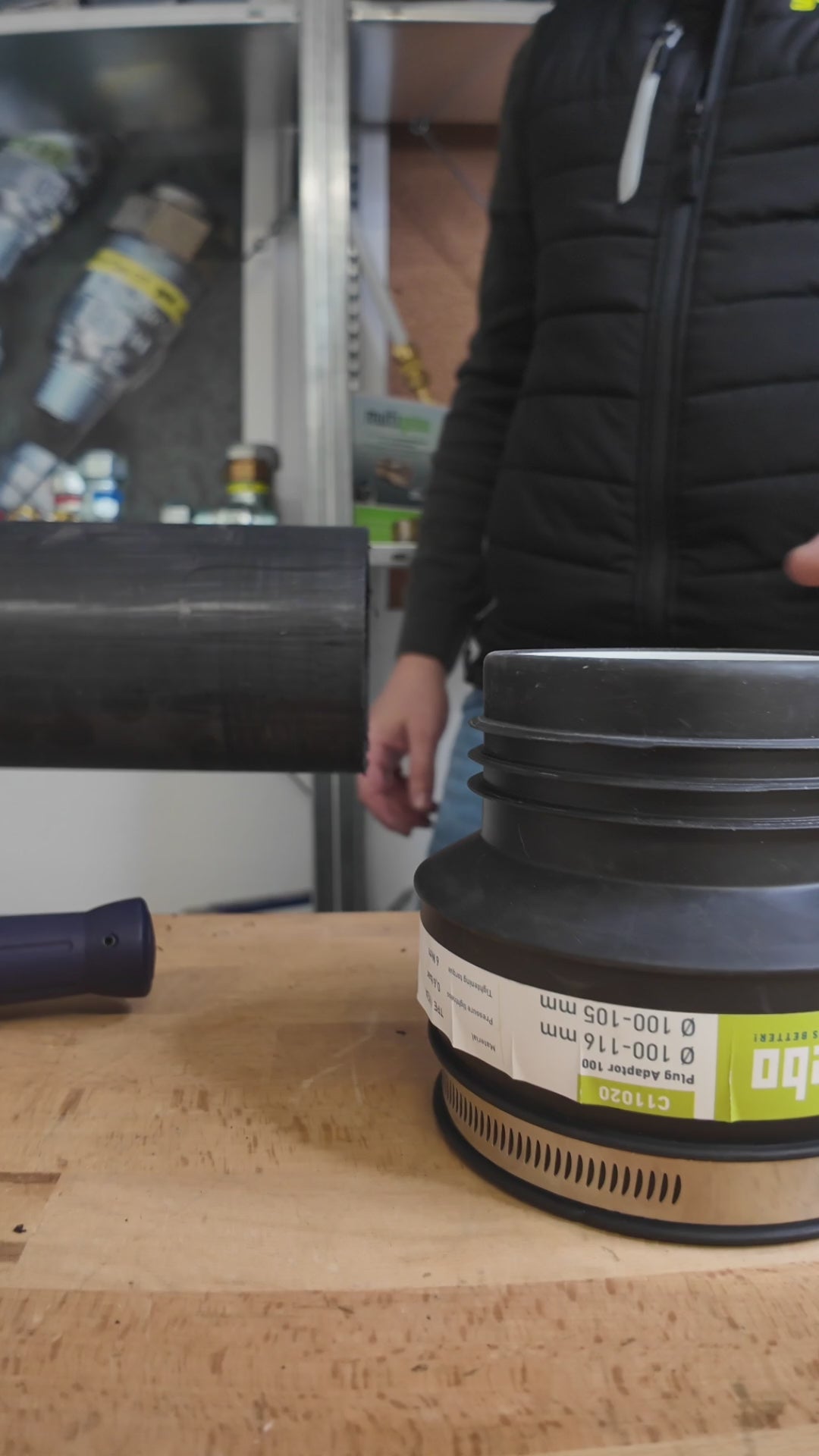 Raccord adaptateur Gebo Flex pour eaux usées