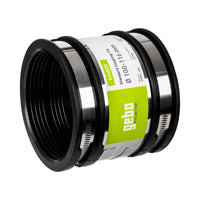 Raccord standard droit renforcé Gebo Flex pour eaux usées